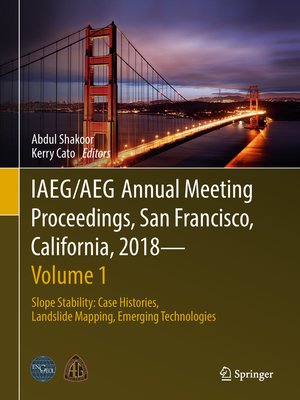 cover image of IAEG/AEG Annual Meeting Proceedings, San Francisco, California, 2018--Volume 1